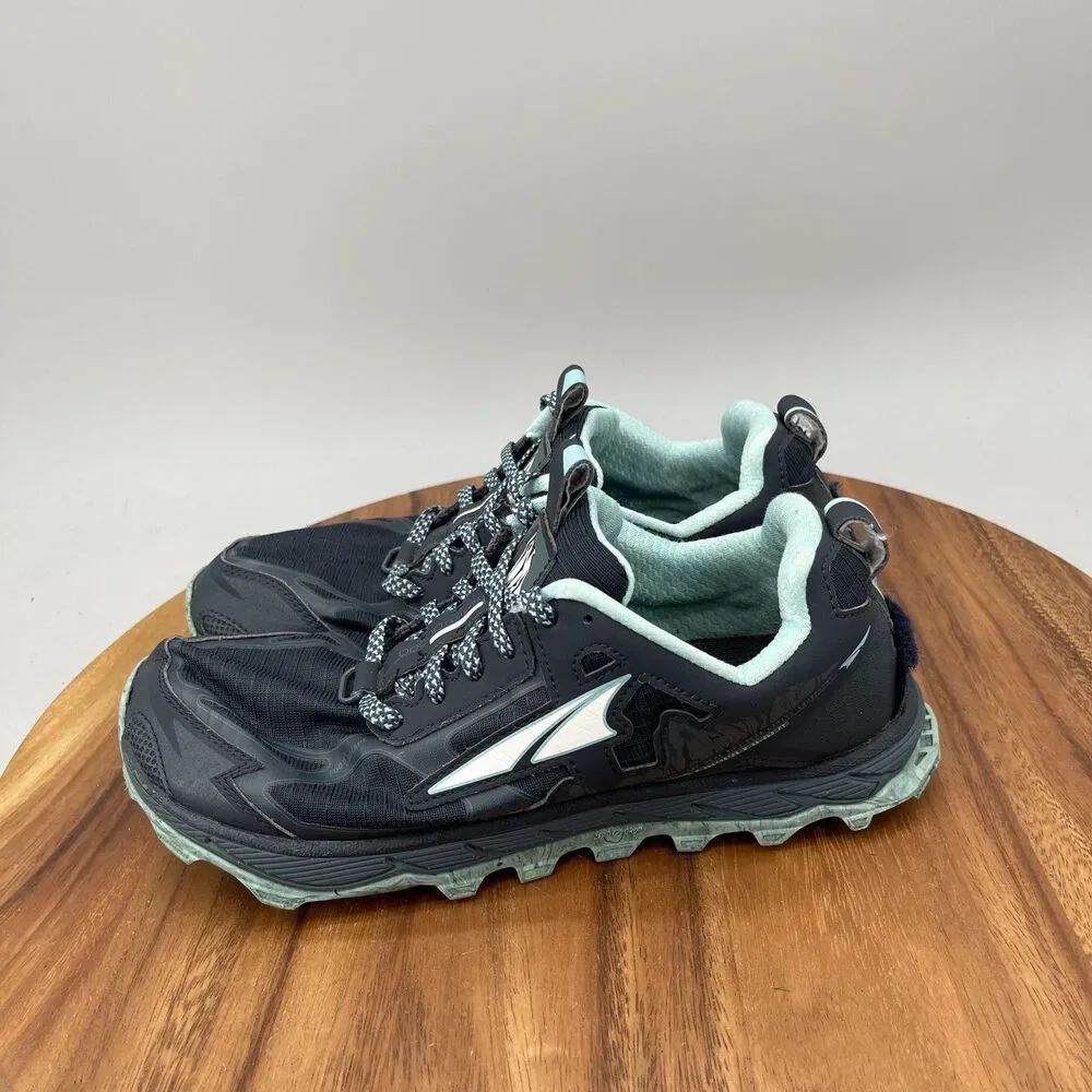Altra Lone Peak 4.5 Shoes Womens Size 8.5 Gray Trail Running Comfort Hiking